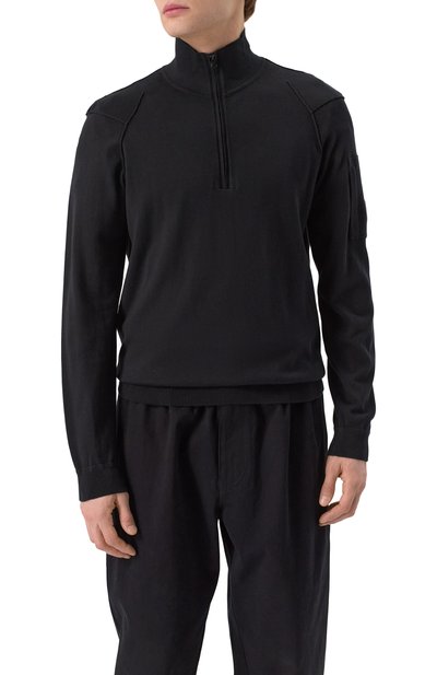 Хлопковый джемпер C.P. COMPANY, арт. 18CMKN083A004037A, фото 3