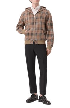 Мужские кожаные дерби ALEXANDER MCQUEEN черного цвета, арт. 750388WIDW1 1000 | Фото 2 (Материал внутренний: Натуральная кожа; Материал внешний: Натуральная кожа; Нос: Не проставлено; Мужское Кросс-КТ: Броги-обувь; Стили: Классический)
