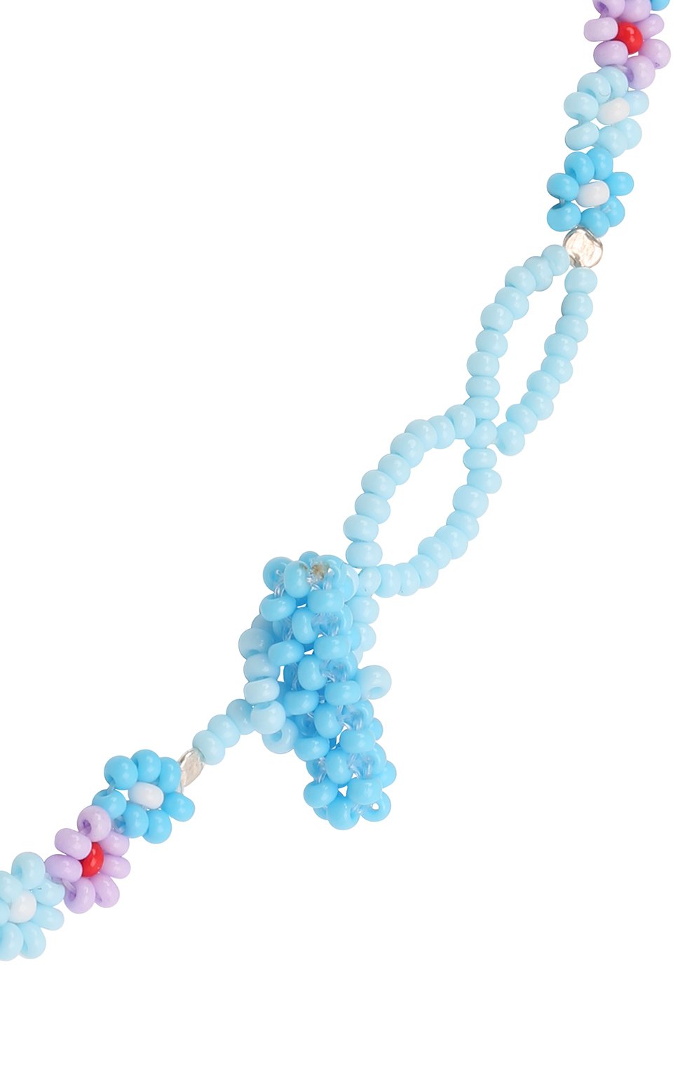 Колье ромашка мини HIAYNDERFYT светло-голубого цвета по цене 3680 руб., арт. 1-5SMFLWRLB, фото 4 Колье ромашка мини HIAYNDERFYT, арт. 1-5SMFLWRLB, фото 4
