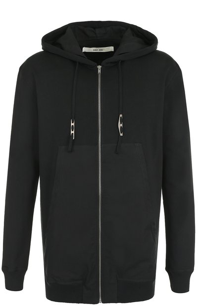 Удлиненная хлопковая толстовка на молнии с капюшоном DAMIR DOMA, арт. BF1M0072/J1511, фото 1