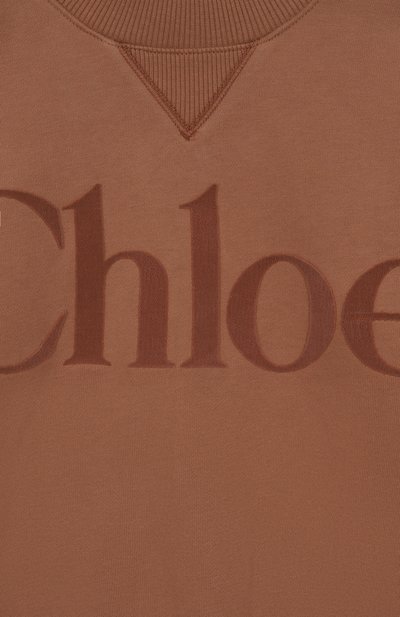 Хлопковый свитшот CHLOÉ, арт. C20649, фото 3