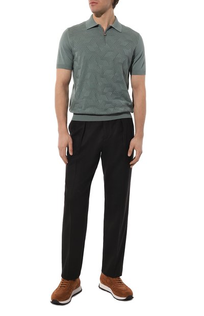 Поло из шелка и хлопка STEFANO RICCI, арт. K818047P31/F23175, фото 2