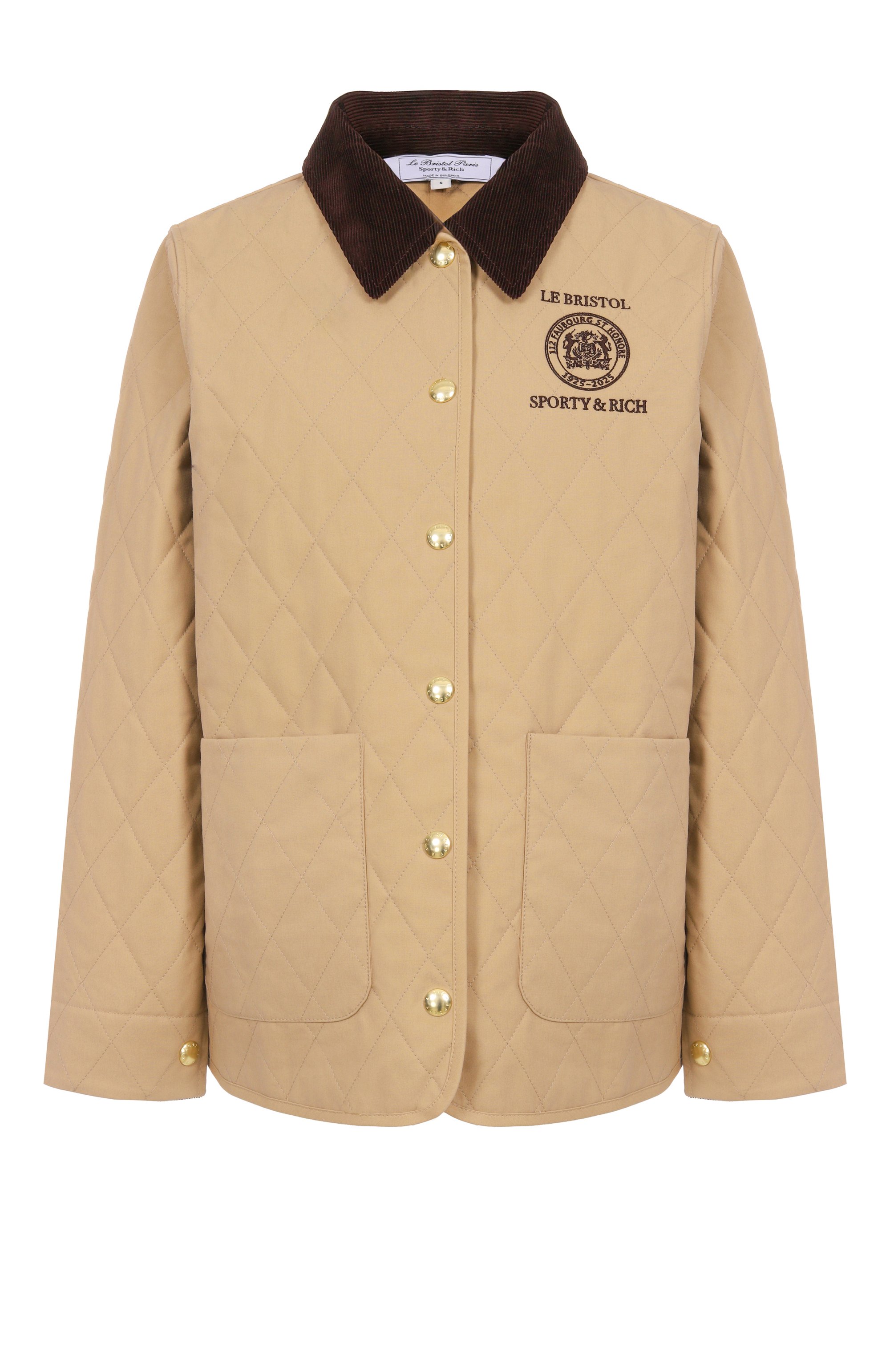 Хлопковая куртка sporty & rich x le bristol paris SPORTY AND RICH, арт. 0W008517653BE01, фото 1