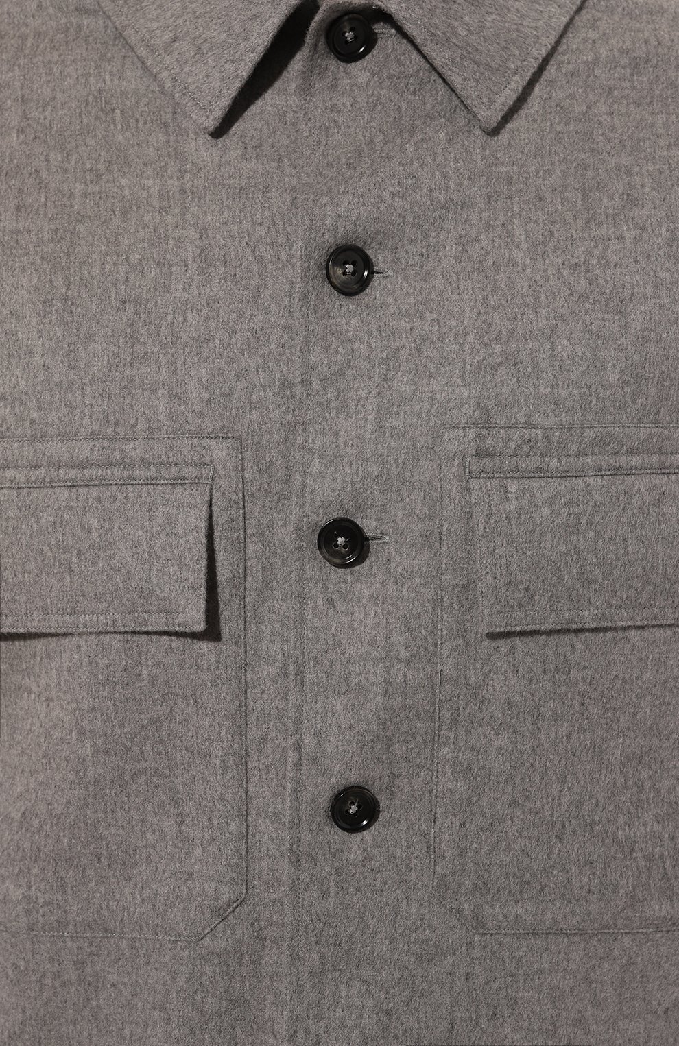 Кашемировая куртка-рубашка ZEGNA, арт. S0T6B/UEV46A8, фото 5