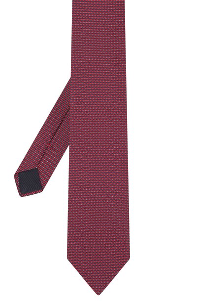 Шелковый галстук CORNELIANI красного цвета по цене 12650 руб., арт. 86U302-0820303/00, фото 2 Шелковый галстук CORNELIANI, арт. 86U302-0820303/00, фото 2