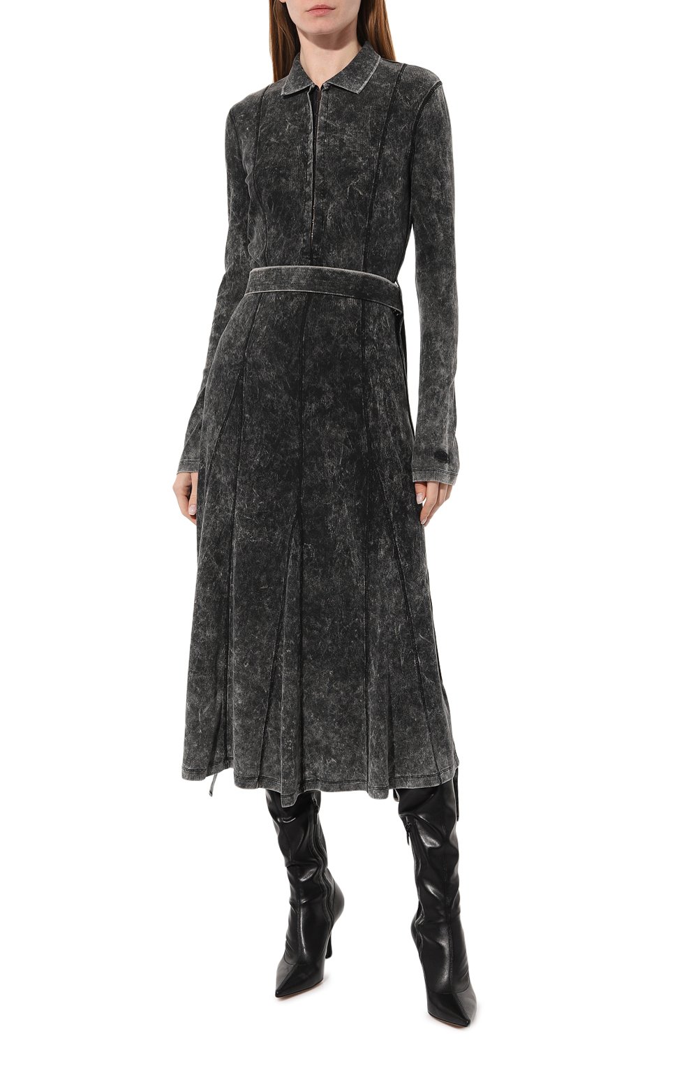 Хлопковое платье DIESEL, арт. A10940/0KHAS, фото 3