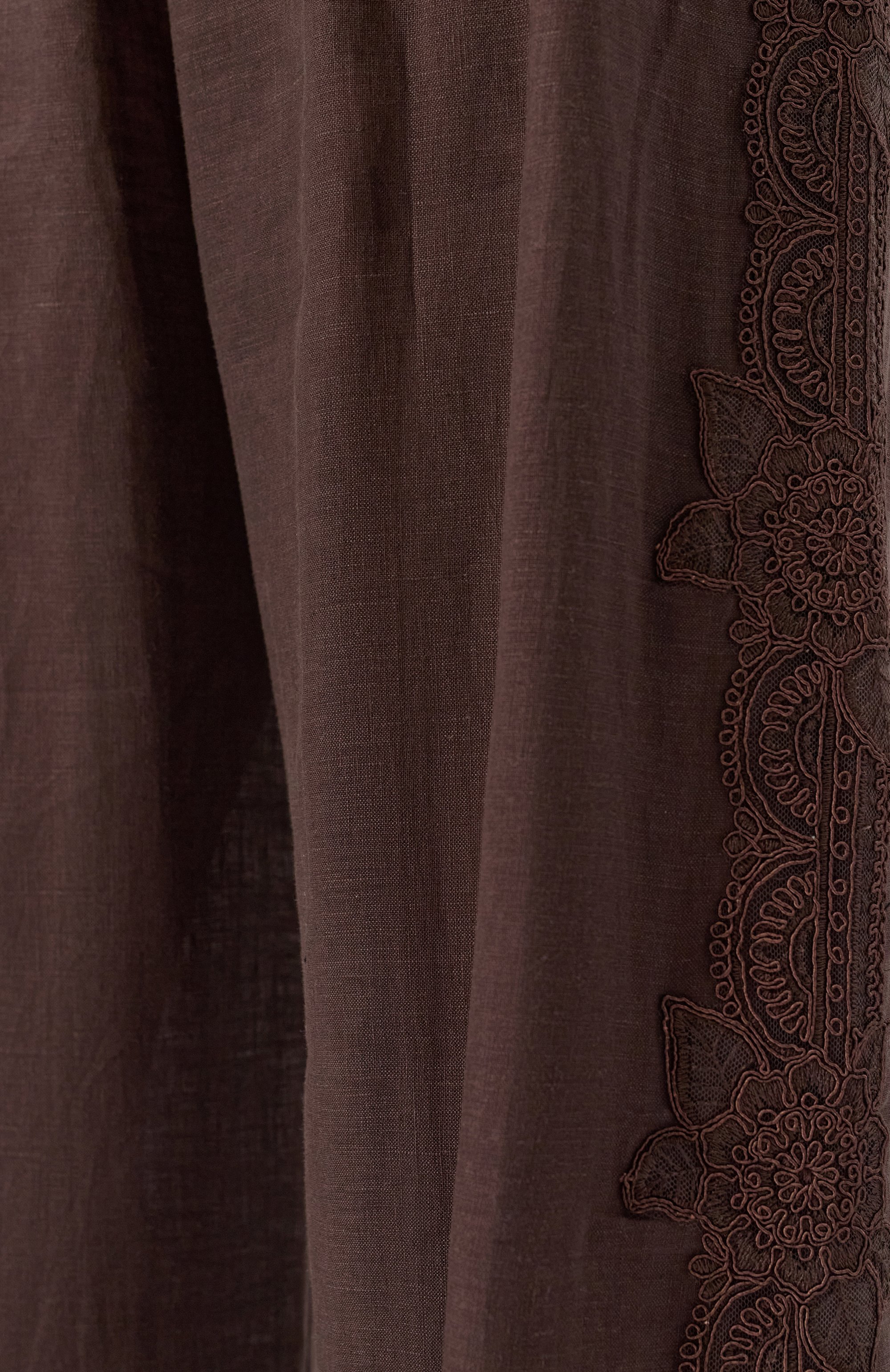 Брюки изо льна и вискозы MAURIZIO, арт. W01040679, фото 5