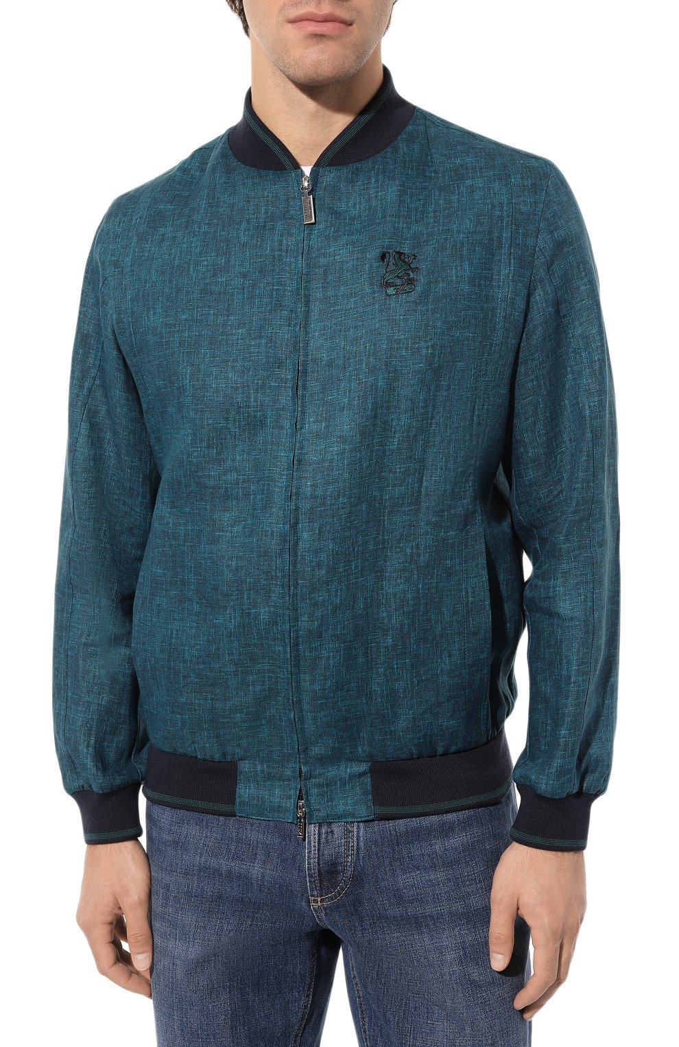 Льняной бомбер ZILLI, арт. MF0-84060-G13711/0001, фото 3