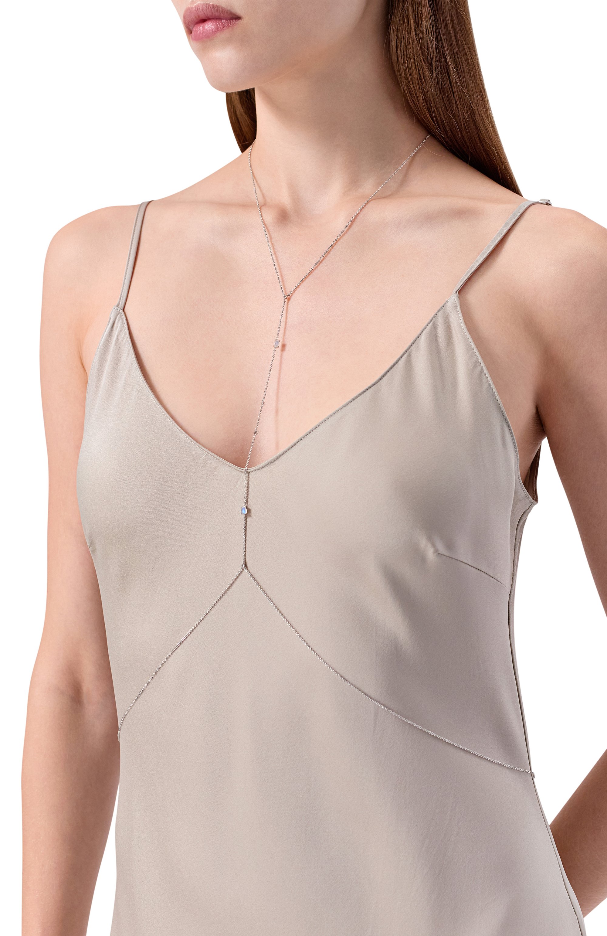 Колье-цепочка water с лунными камням MOONKA, арт. wt-bc-mns, фото 2