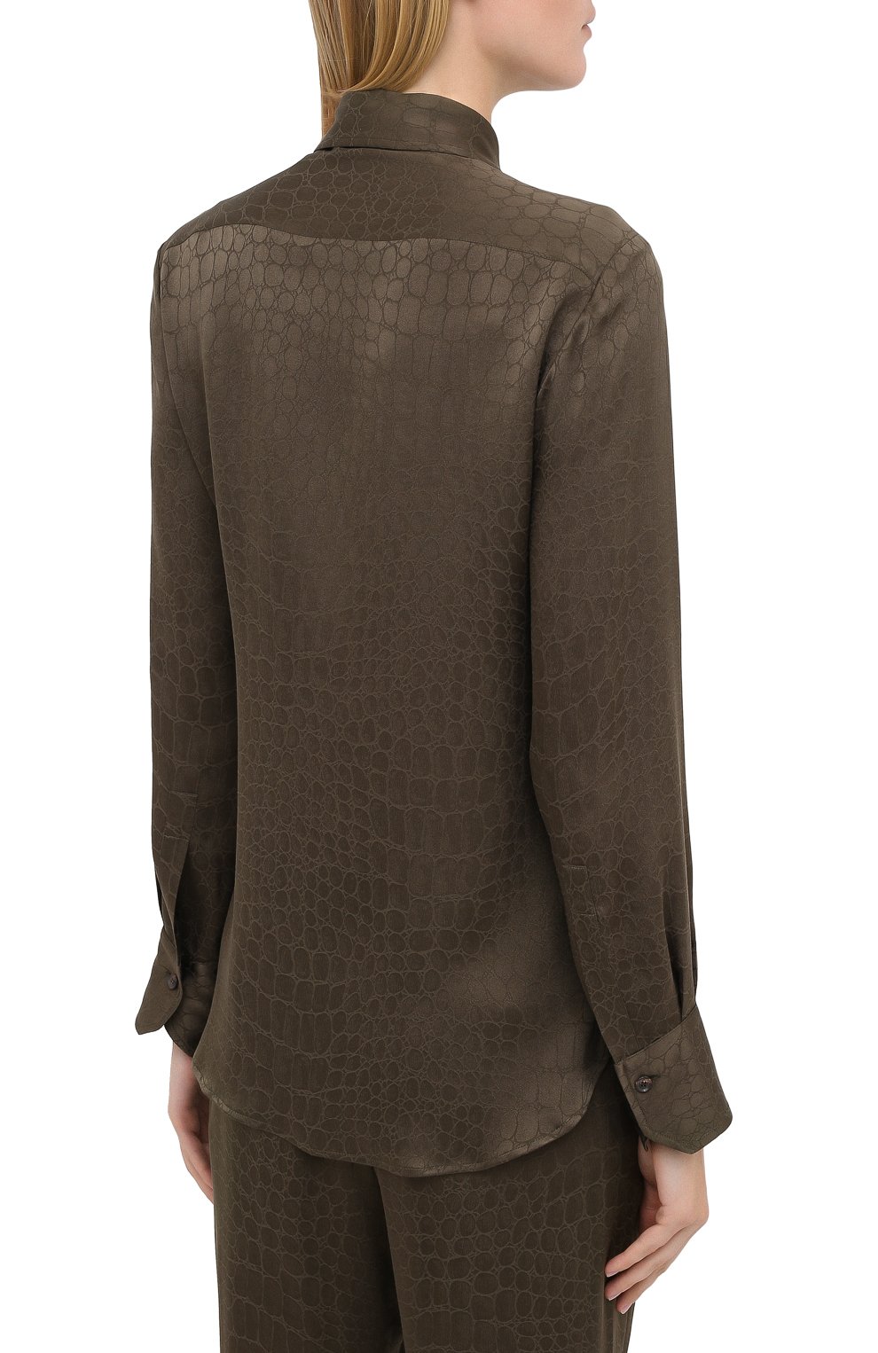 Шелковая блузка KITON, арт. D48407K05T65, фото 5