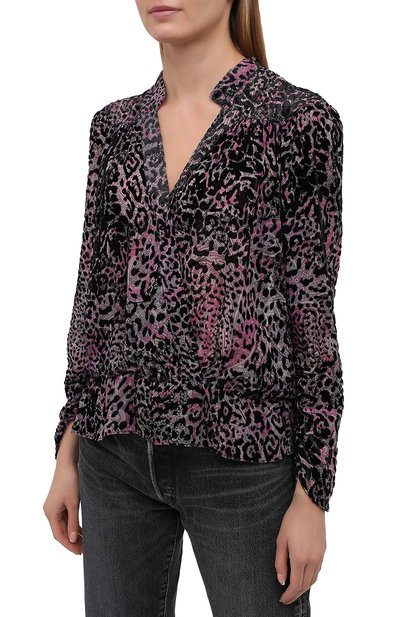 Блузка из вискозы и шелка ZADIG AND VOLTAIRE, арт. SKCS0501F, фото 3
