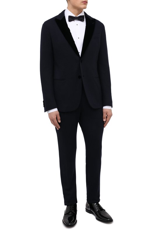 Кашемировый пиджак Giorgio Armani 1WGAS01A/J000M_1 Синий  1WGAS01A/J000M_1 Фото 2