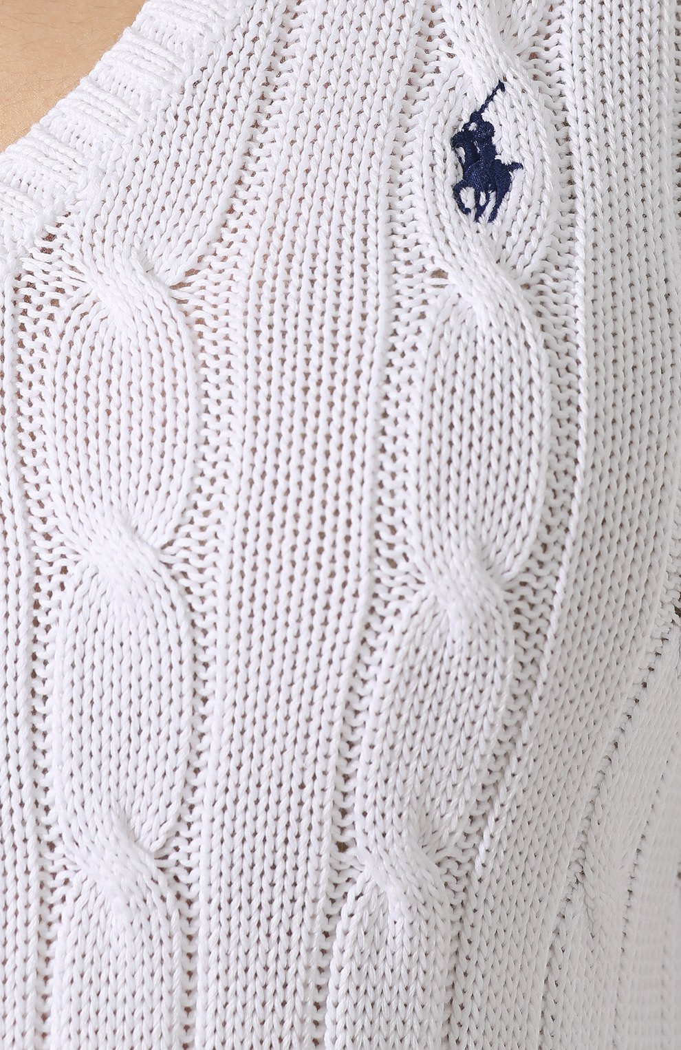 Хлопковый пуловер POLO RALPH LAUREN, арт. 211580008/0S098C09, фото 5