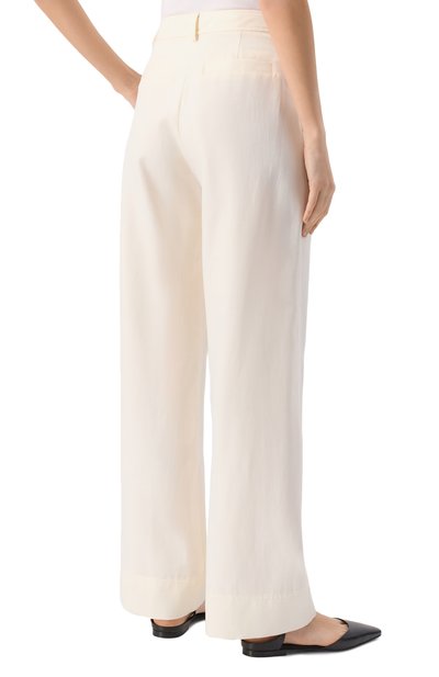 Брюки из хлопка и лиоцелла BOSS ORANGE, арт. 50546207, фото 4