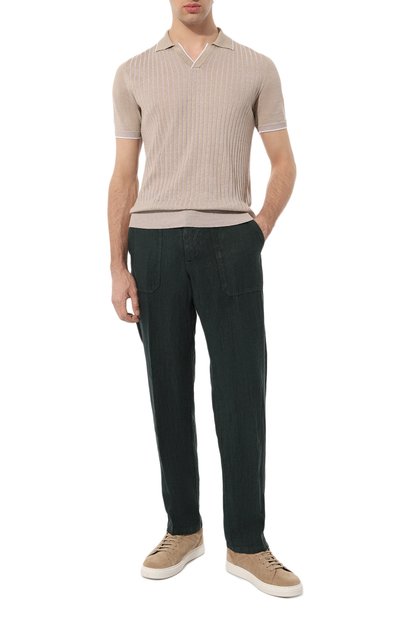 Льняные брюки KITON, арт. UFPANTK0605D, фото 2