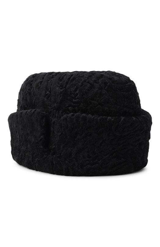Шапка Москвичка из каракульчи FurLand 0010301710001200058 Чёрный 0010301710001200058