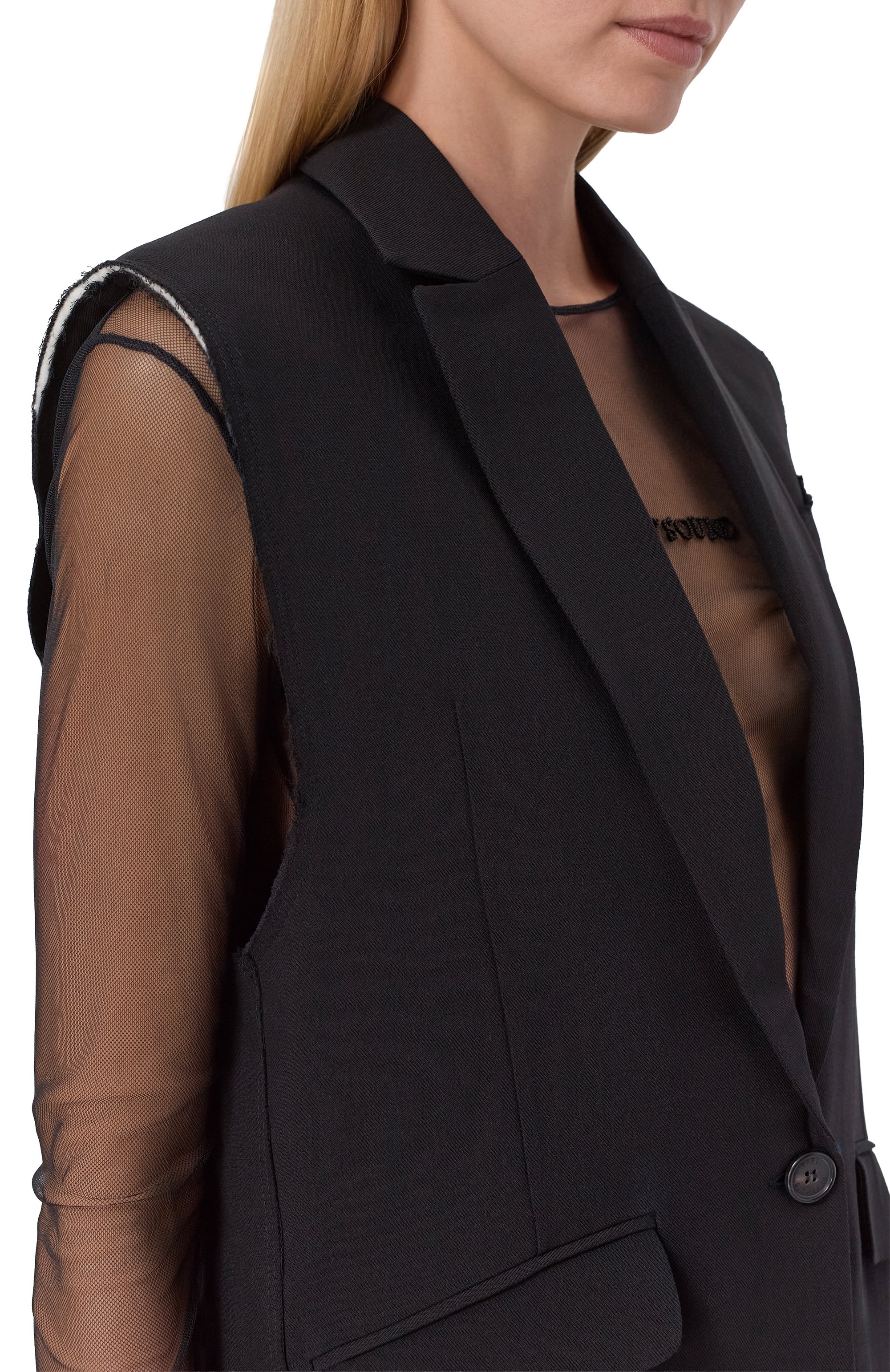 Жилет из шерсти и лиоцелла ISABEL BENENATO, арт. DW620S26, фото 5