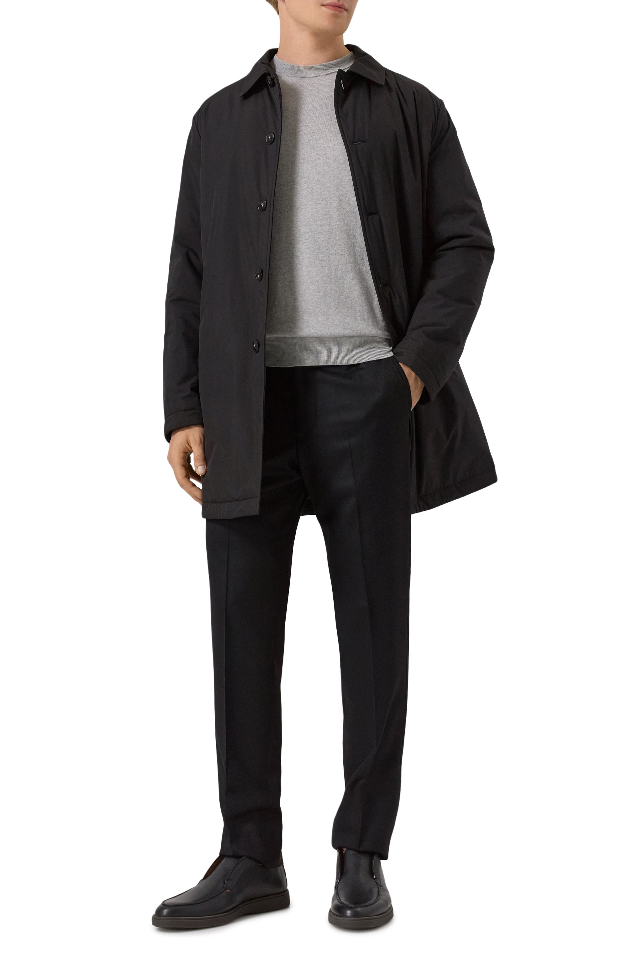 Кожаные ботинки detroit SANTONI, арт. MGDG17823SM0GWLM, фото 2