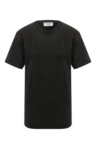 Женская хлопковая футболка BALENCIAGA, арт. 612965 TLVB9