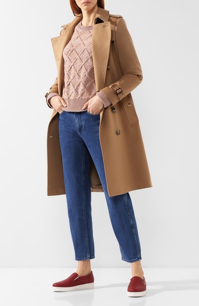 Кожаные слипоны BOTTEGA VENETA, арт. 370760/V0013, фото 2