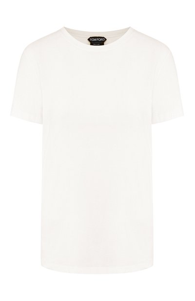 Женская хлопковая футболка TOM FORD, арт. TSJ259-FAX262