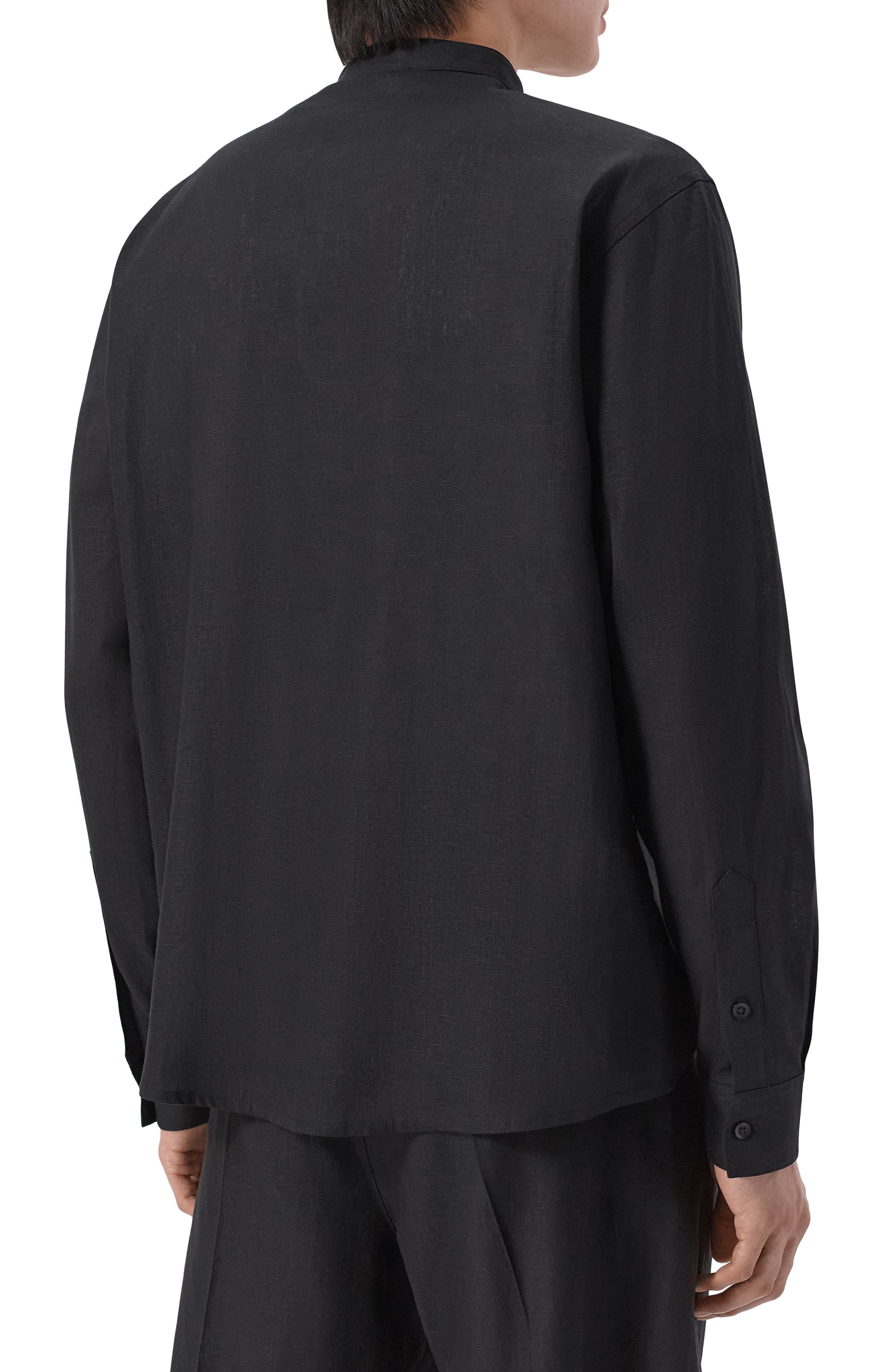 Рубашка изо льна и вискозы HINNOMINATE, арт. HMABM01550, фото 4