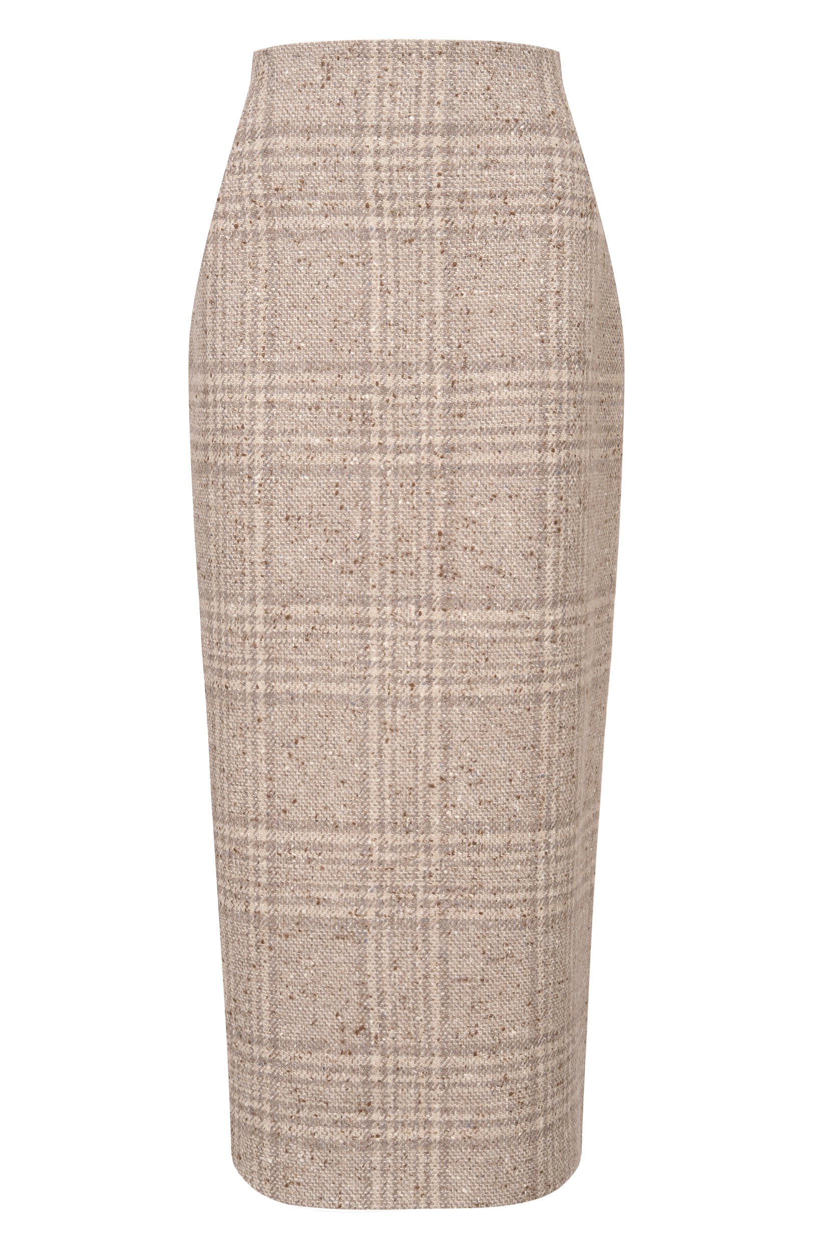 Твидовая юбка MVST бежевого цвета по цене 267000 руб., арт. M25.1PW.S001/F199 CASH TWEED, фото 1 Твидовая юбка MVST, арт. M25.1PW.S001/F199 CASH TWEED, фото 1