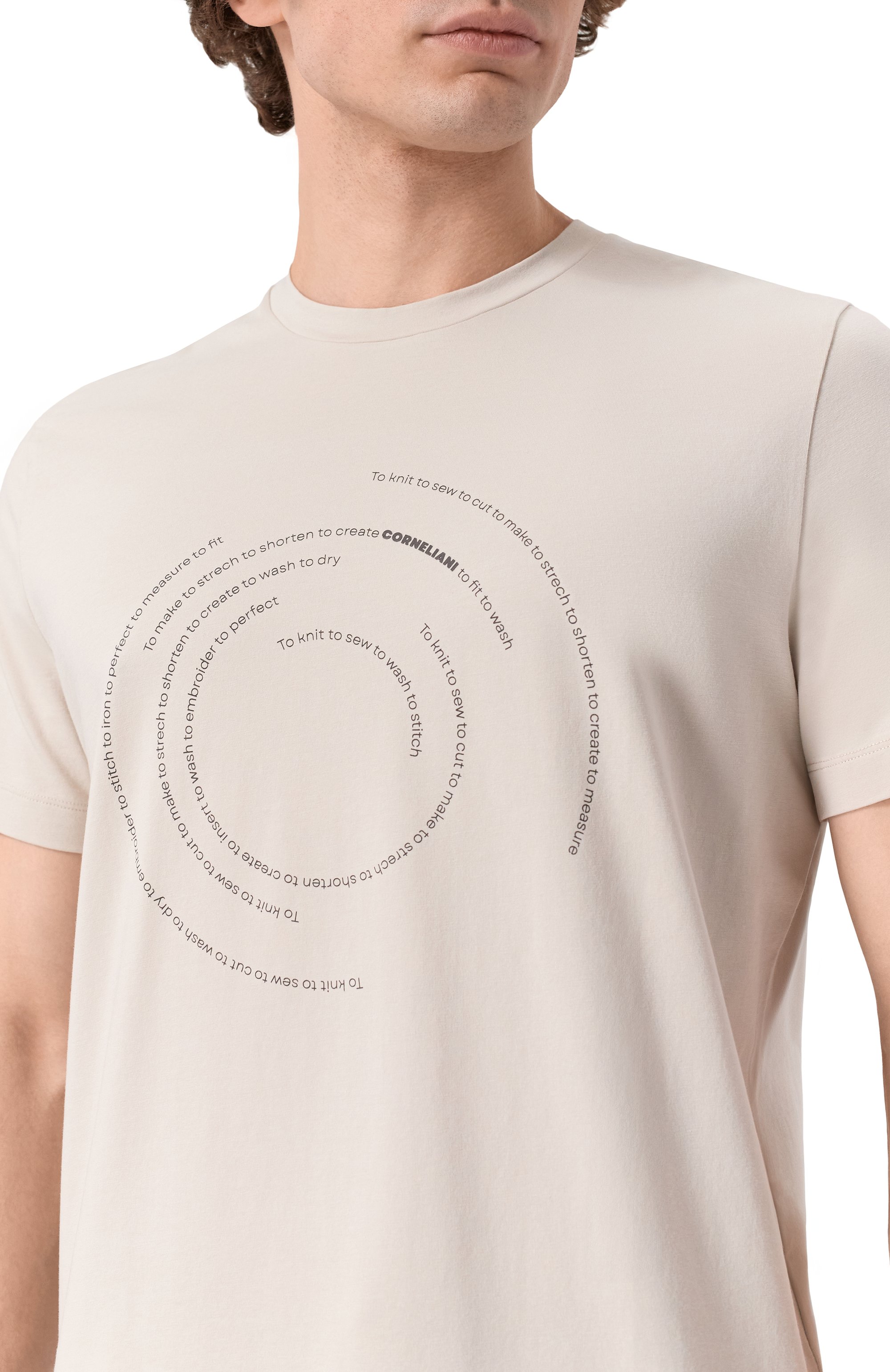 Хлопковая футболка CORNELIANI, арт. 27G588/2725036, фото 5