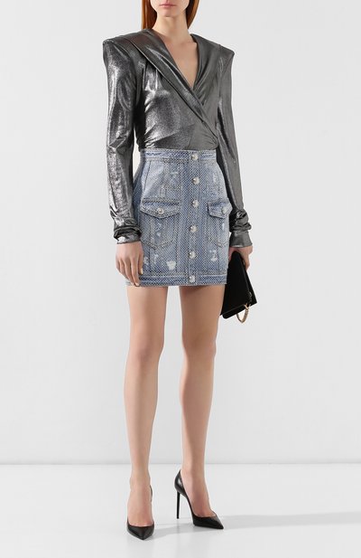 Топ из вискозы BALMAIN, арт. RF00629/M060, фото 2