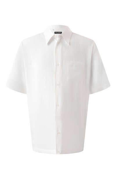 Мужская льняная рубашка DOLCE & GABBANA, арт. G5KE1Z/FU4IK