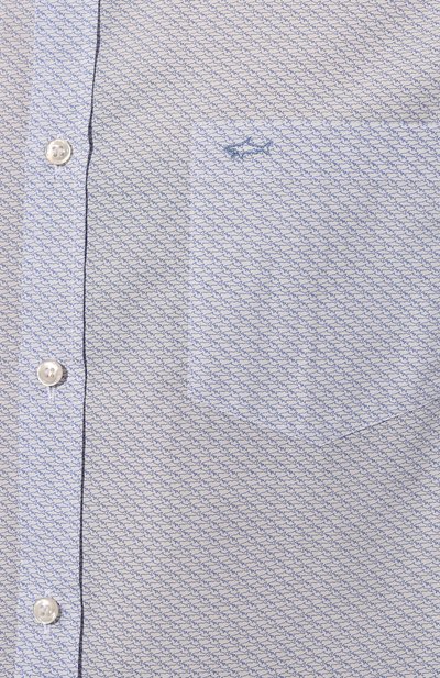 Хлопковая рубашка PAUL&SHARK, арт. C0P3052, фото 5