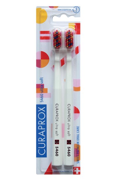 Женская набор зубных щеток "ultrasoft" duo pop art CURAPROX, арт. 7612412424782