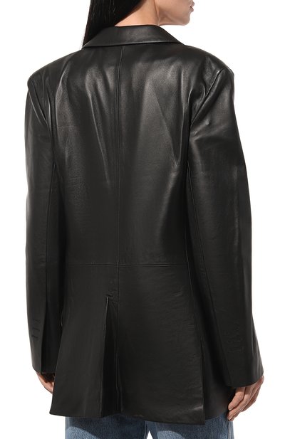 Кожаный жакет JACQUEMUS, арт. 24E243JA046/1576, фото 4