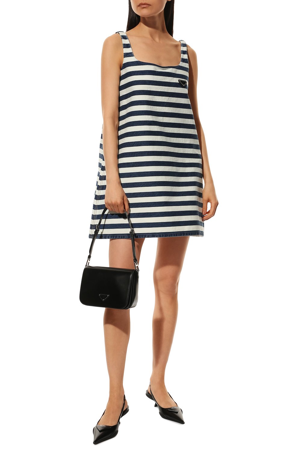 Джинсовое платье PRADA, арт. GFA122-10G2-F0008-212, фото 2