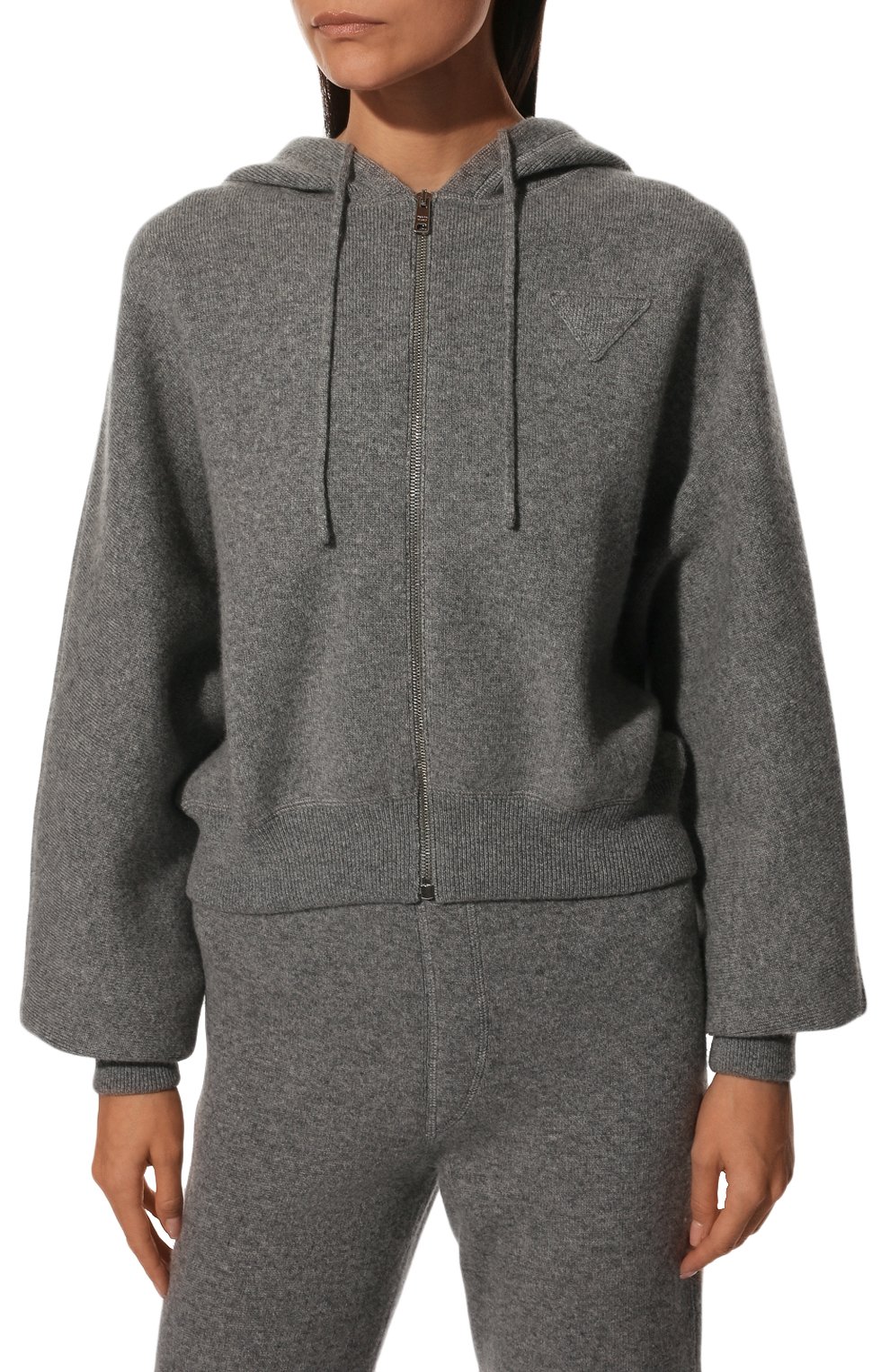 Кашемировый кардиган PRADA, арт. P25H97-1YMG-F0031-211, фото 3