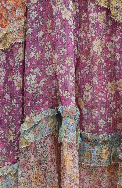 Шелковое платье ZIMMERMANN, арт. 8033DCAR, фото 5