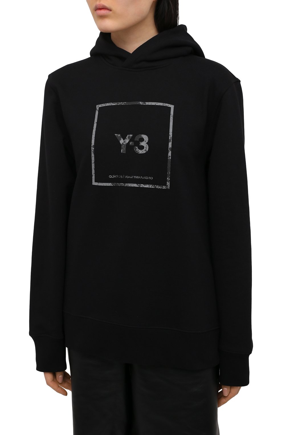 Хлопковое худи Y-3, арт. GV6056/W, фото 3