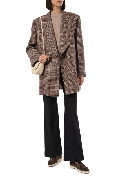 Замшевые лоферы yalta SANTONI, арт. WUYA59375TISNKGAI90, фото 2