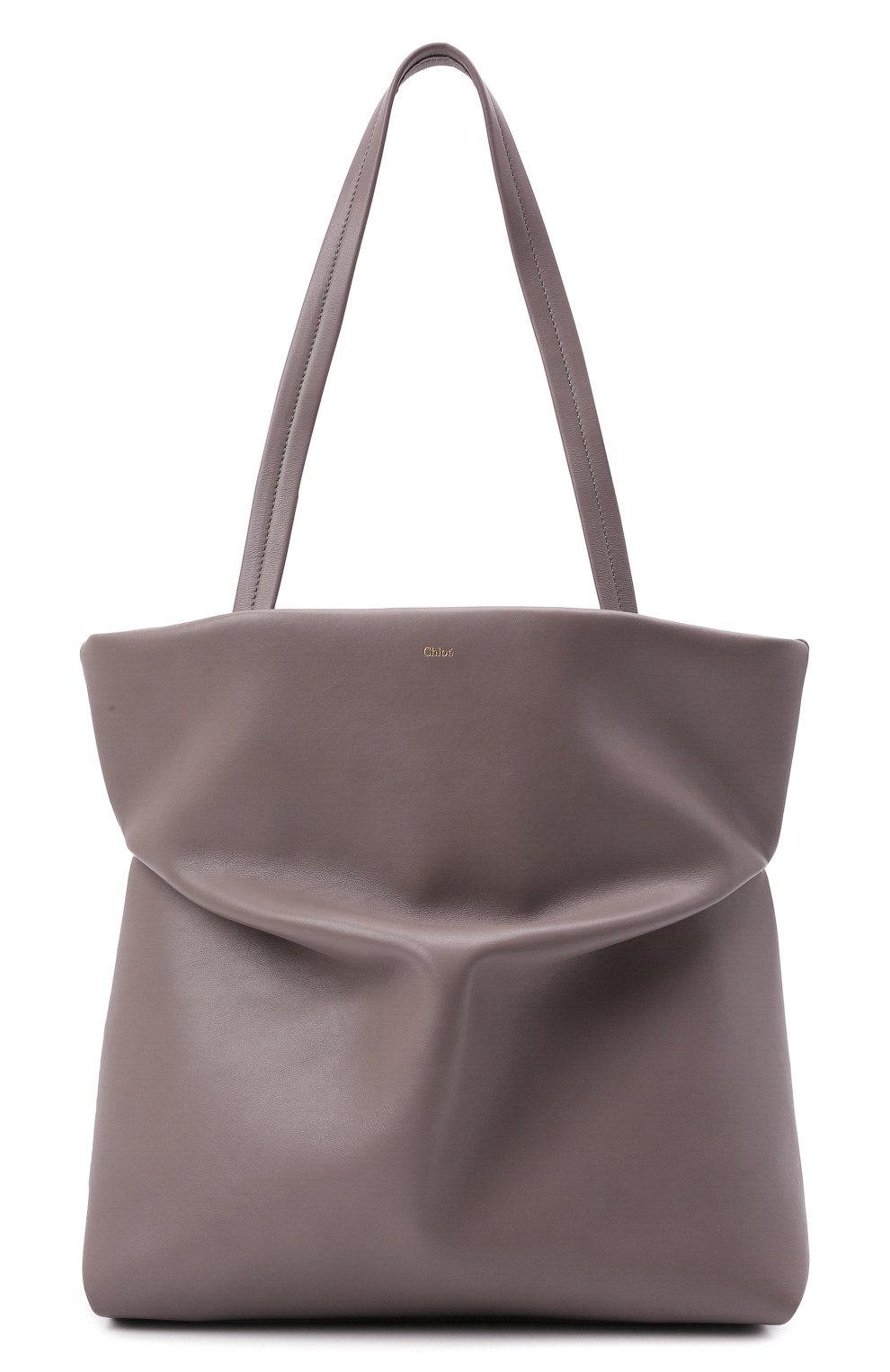 Сумка-тоут judy CHLOÉ серого цвета по цене 126000 руб., арт. CHC21WS280F16, фото 1 Сумка-тоут judy CHLOÉ, арт. CHC21WS280F16, фото 1