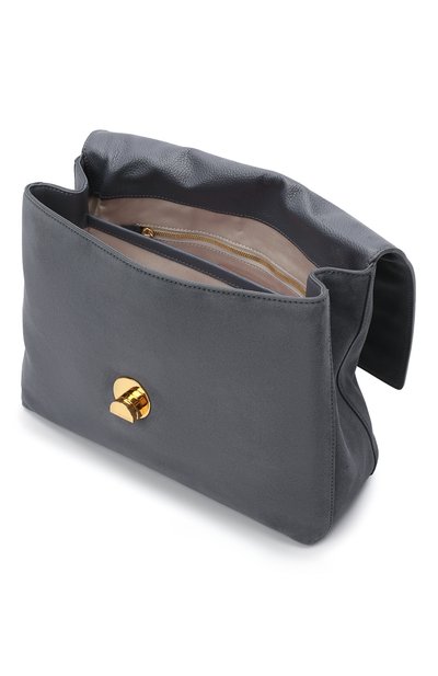 Сумка liya suede COCCINELLE серого цвета по цене 41450 руб., арт. E1 HD1 18 01 01, фото 4 Сумка liya suede COCCINELLE, арт. E1 HD1 18 01 01, фото 4