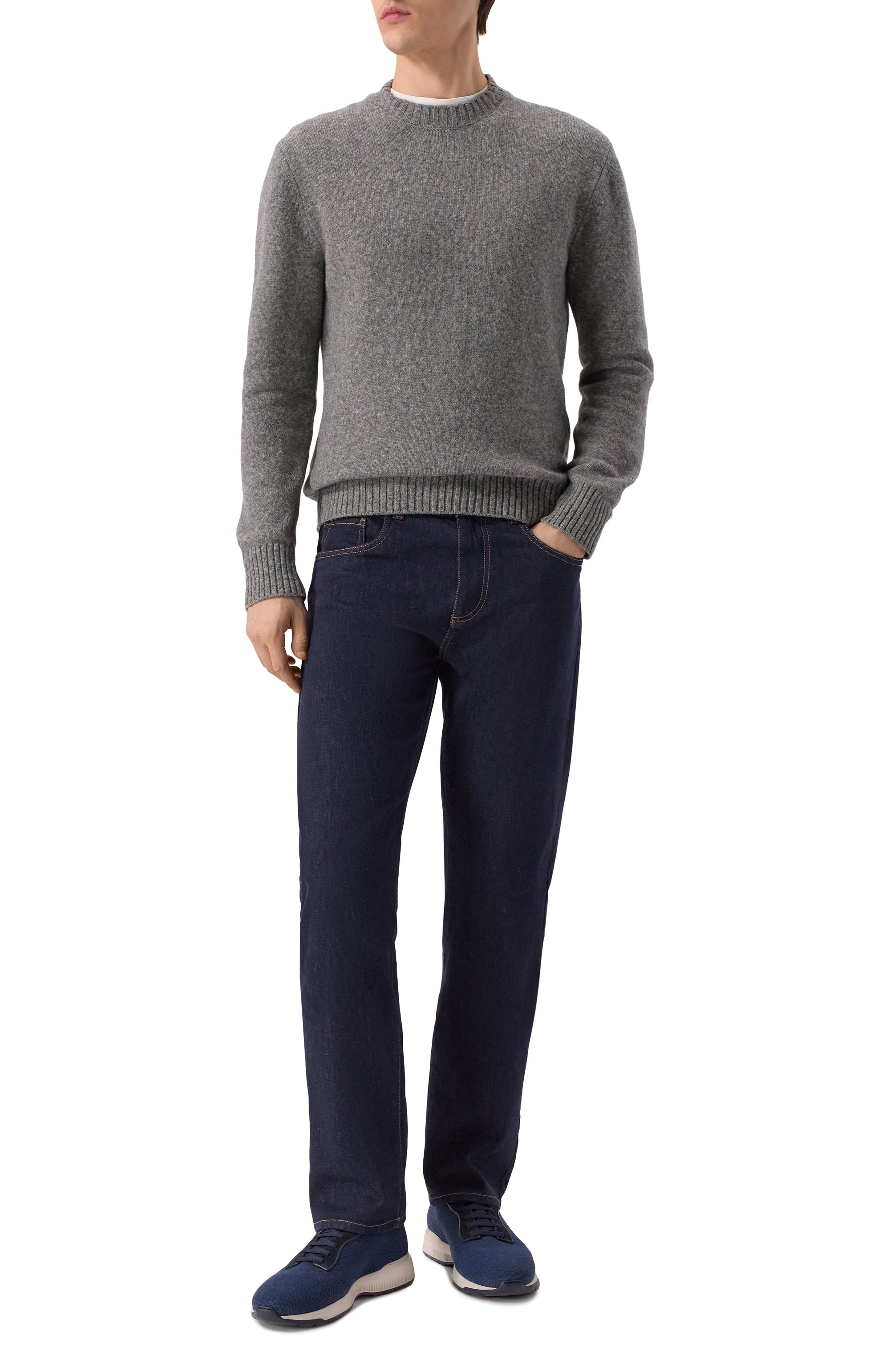 Комбинированные кроссовки ZILLI, арт. H0256AM0316VZEV07, фото 2