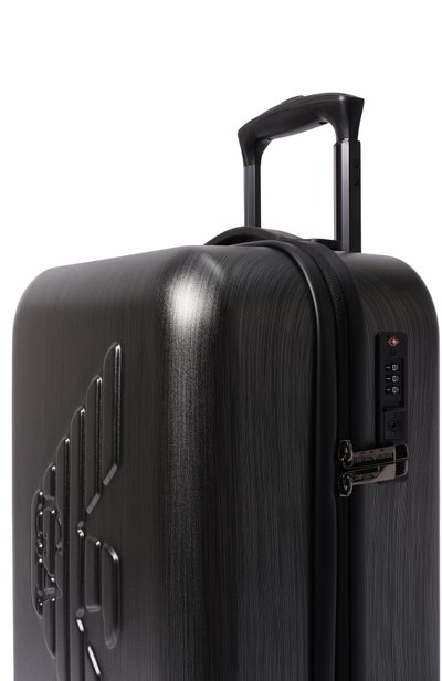 Чемодан EMPORIO ARMANI серебряного цвета по цене 36800 руб., арт. EM001929/AF15459, фото 3 Чемодан EMPORIO ARMANI, арт. EM001929/AF15459, фото 3