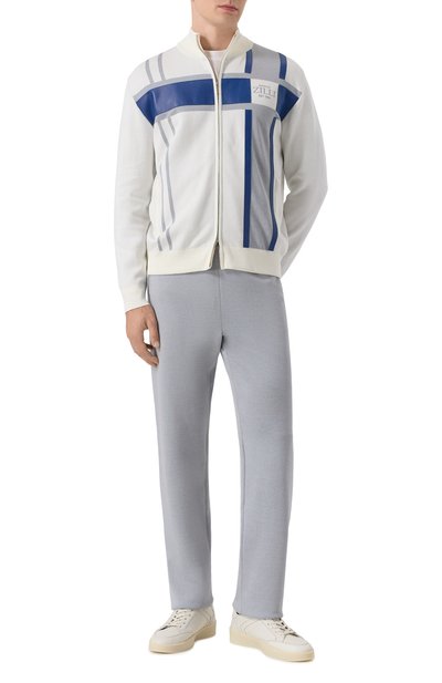 Мужской спортивный костюм из хлопка и шелка ZILLI, арт. JSU011M0144VCHE00/50