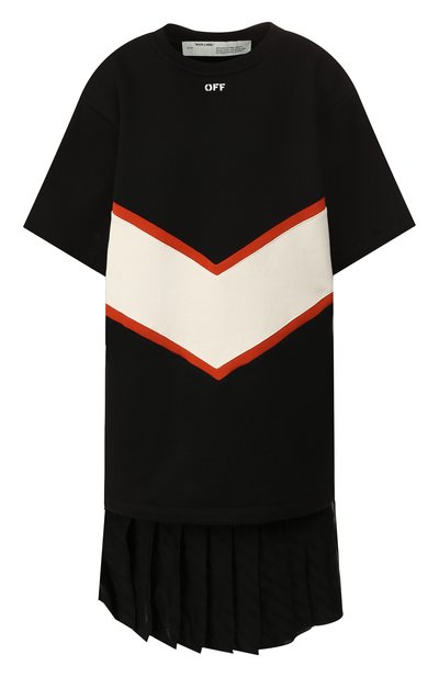 Женское хлопковое платье OFF-WHITE, арт. 0WDB172E19F301231001