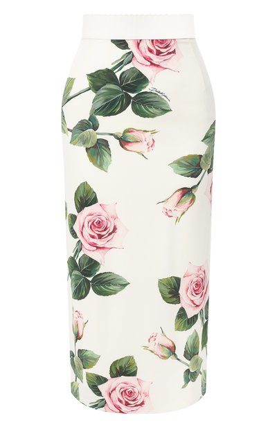 Женская шелковая юбка DOLCE & GABBANA, арт. F4BTFT/FSAZD