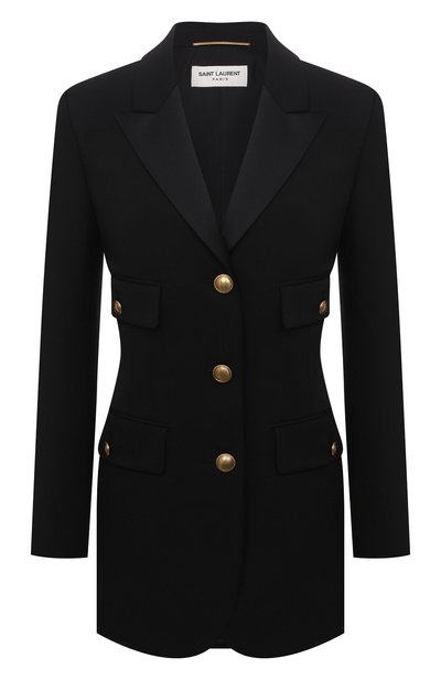 Женский шерстяной жакет SAINT LAURENT, арт. 660055/Y512W