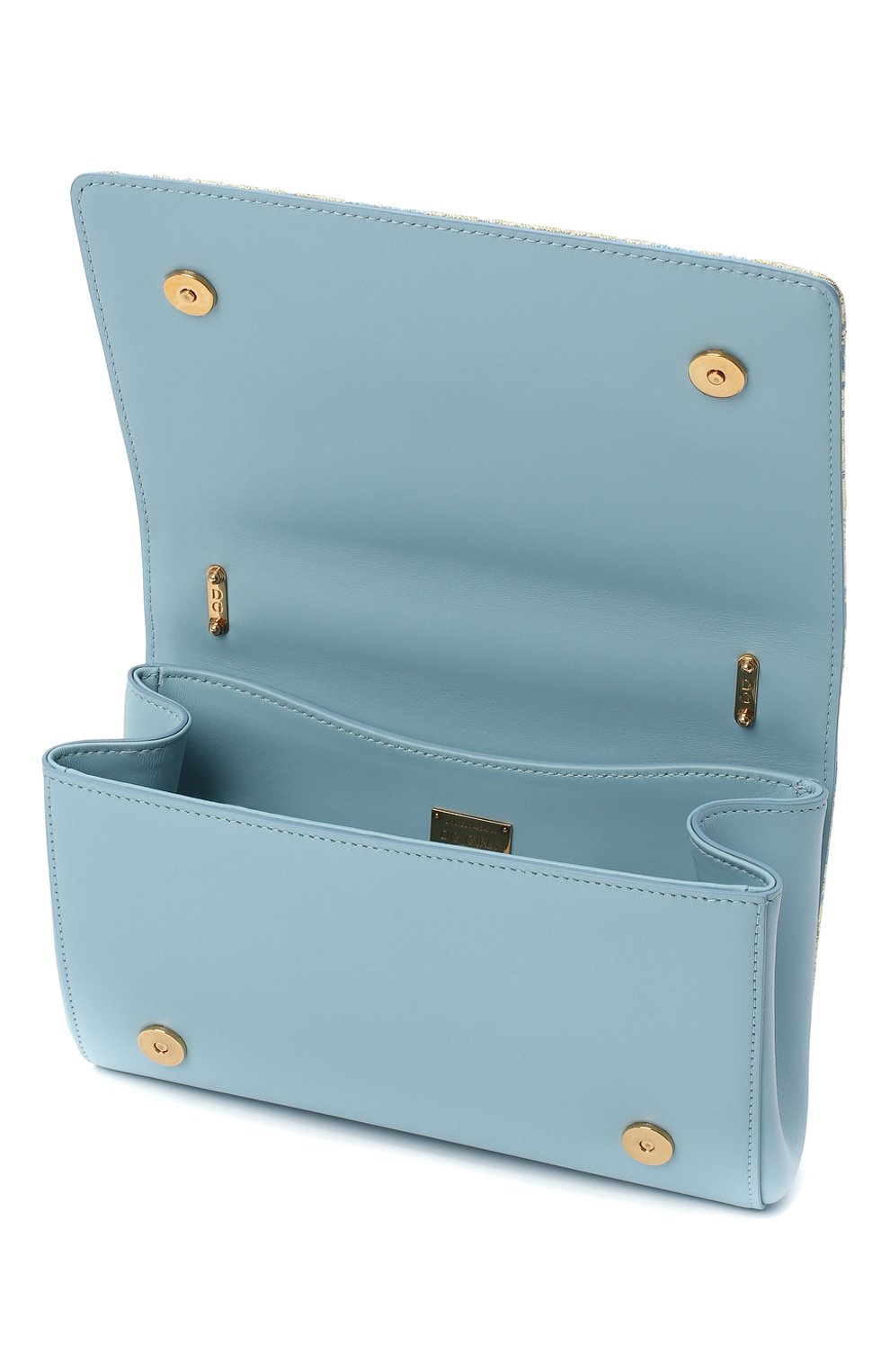 Сумка girls DOLCE & GABBANA голубого цвета по цене 212000 руб., арт. BB6498/AW123, фото 4 Сумка girls DOLCE & GABBANA, арт. BB6498/AW123, фото 4