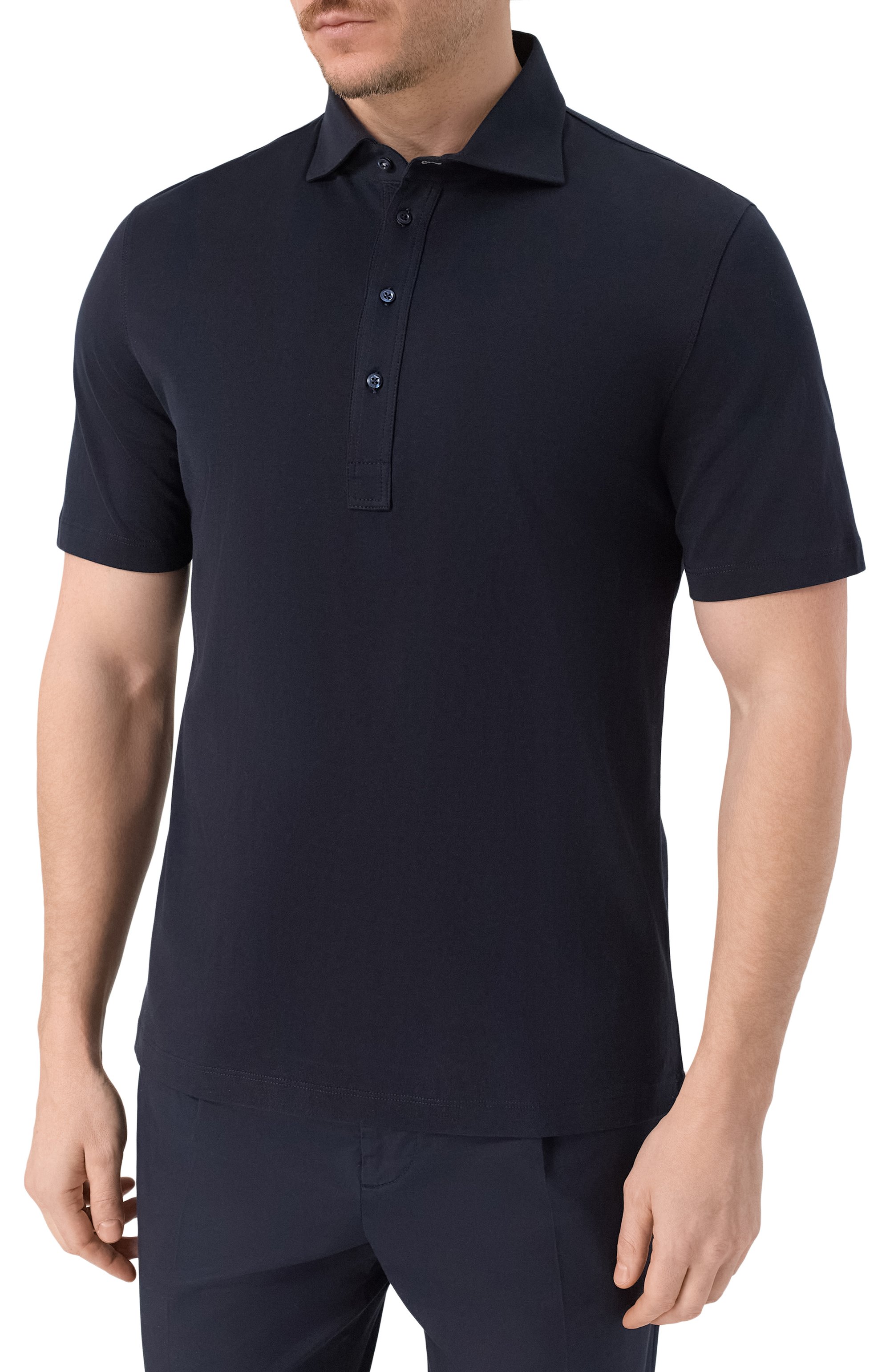 Хлопковое поло BRUNELLO CUCINELLI, арт. M0B133915, фото 3