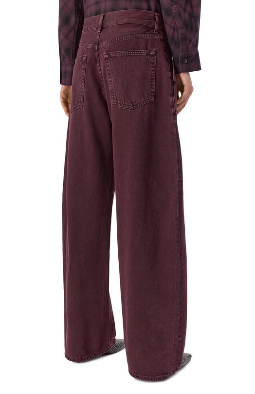Джинсы Sefton Utility Pant Agolde A240D1183 Бордовый  A240D1183 Фото 5