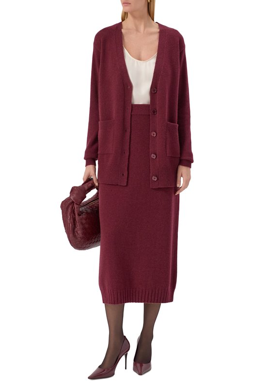 Кашемировый кардиган MVST M25.1MW.K409 Бордовый  M25.1MW.K409 Фото 2